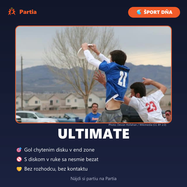 Ultimate frisbee